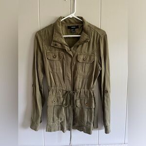 Forever 21 Army Style Utility Jacket